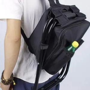 고품질 휴대용 야외 등산 가방 다용도 스포츠 접이식 의자 휴 (WFKB76P)