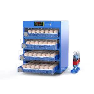 부화란 인큐베이터 자동 계란 터너 및 온도 조절 환기 기능이 있는 256개의 캔들러 닭고기 메추리 계란용