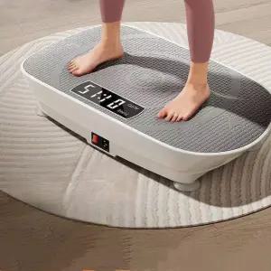 홈쇼핑 덜덜이 진동 운동기구 연소 실버 전신 밸런스 흰색