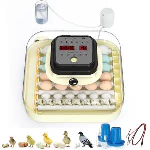 알을 부화시키기 위한 CoInceptus 35 알 인큐베이터 자동 회전 및 습도 조절 기능이 있는 달걀 캔들러가 닭