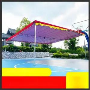 대형 캐노피 경사 농막 세트 천막 창고 프레임 어닝 방수 차양 야외 텐트 주차장