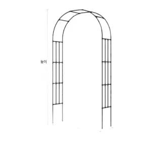 아치 정원 스테인레스 넝쿨 지지대 장미 조립식 스텐 대문 철제 스테인리스 중등의