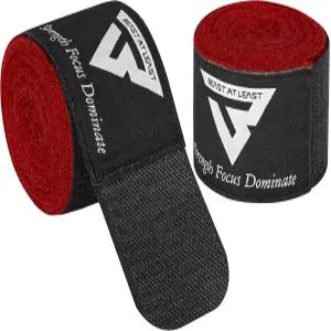 비스트 최소한 복싱 핸드 랩 엄지 루프가 있는 180인치 내부 장갑 무술을 위한 탄력 너클 보호 무에타이