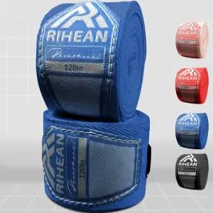 남녀를 위한 리한 복싱 핸드 랩 - 킥복싱 무에타이 MMA 무술을 내구성 편안함 세탁하기 쉬운 손목 사이즈