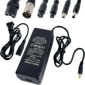 54.6V 전기 자전거 충전기 (48V 리튬 배터리용 AC120V 입력) Razor Gotrax Ninebot Swagtron Jetson Segway