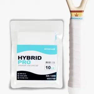 스포맥스 SH-1200 하이브리드 오버그립 12P (화이트) 라켓그립 배드민턴
