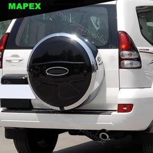 [호환품]자동차 스타일링 스페어 타이어 휠 커버 리어 호환 토요타 랜드 크루저 프라도 2003 적합