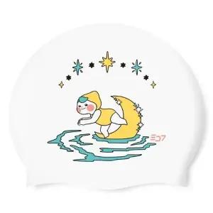 SD7 2025 실리콘수모 수영모 H1285906 운동 귀여운수모