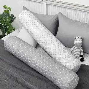 [당일 출고] 베드앤데코 크로스 트리플 스틱 캔디쿠션커버