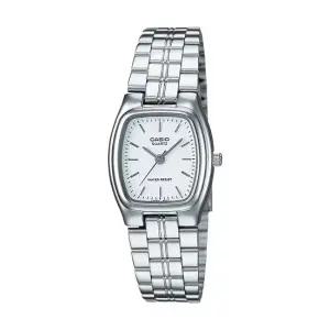 카시오 LTP-1169D-7A 스퀘어 아날로그 여성 메탈 시계