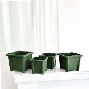 ksr 사각 그린플렌터 포트 화분 8호 24x20cm