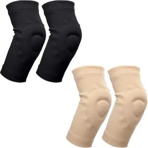 소울첸 피겨 스케이팅 배구 댄스 체조 청소년 및 성인을 위한 인체공학적 설계의 젤 엘보우 패드 2켤레