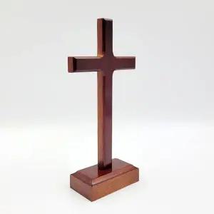 [하프클럽/]탁상용나무십자가 실내장식소품 소품 장식 탁상용십자가