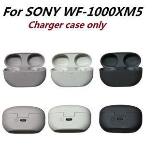 소니호환 WF-1000XM5 블루투스 무선 이어버드용 새 충전 케이스 인이어 이어폰 교체용 예비 부품