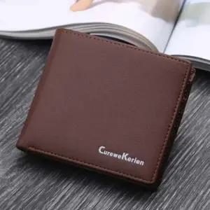남성용 슬림 얇은 가죽 반지갑