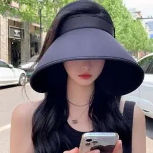 넓은 캡 여름 산책 심플디자인 뒷밴딩 데일리 벙거지