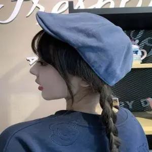 남여공용 빈티지 헌팅캡 솔리드 카페모자 바리스타