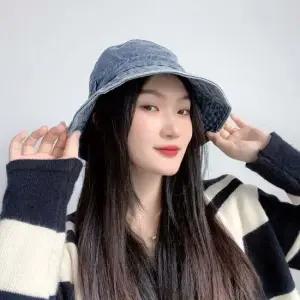 뉴에프 데님 버킷햇 중청 벙거지