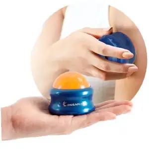 근육 테스 승모근 롤링볼 실내운동 림프순환 마사지볼 어깨