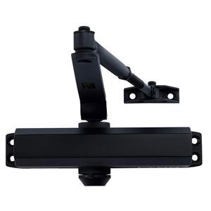 [미국배송] CLG 하드웨어 DC6003 중형 상업용 도어 클로저 - 표면 장착 자동 클로저 주조 알루미늄 UL 3시간 화재 등급 주거용 및 경형 도어용 사이즈 3 US19 매트 블랙