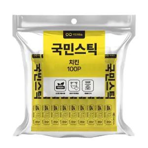 국민스틱 모음전 치킨맛 연어맛 참치맛 15g x 100개 고양이간식 츄르 추르 쮸르