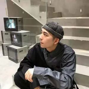 챙없는 남성 여성 와치캡 벙거지 짧은 창없는모자