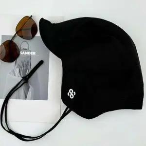 남자 패딩 파일럿 벙거지 바람막이 숏챙 귀달이모자