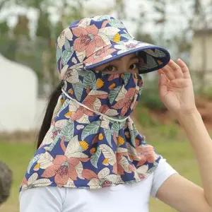 와이드 여름 방지 햇빛가리개 목 작업 탐 얼굴 챙