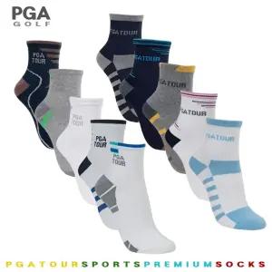 PGA 골프양말 중목 스포츠양말 남성용 여성용 3족입 골프양말 스포츠양말