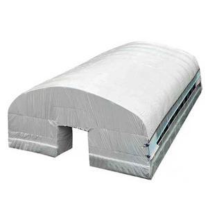 비닐하우스설치 조립식 창고 태양 화분 간이창고 화초 베란다 상품 대형 반쪽 비닐