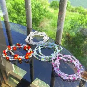 여성 여름 비즈팔찌 레이어드 유니크 화사한 스타일 (WFKBNNA)