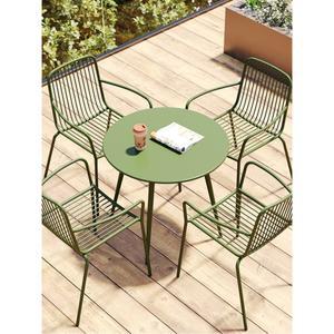 야외테이블 철제 세트 야외용 커피 단철 빈티지 의자 스툴 야외용테이블 수입 스틸