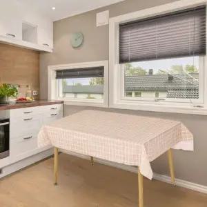 오렌지 XL 테이블보 체크 방수 (WFKBJYP)