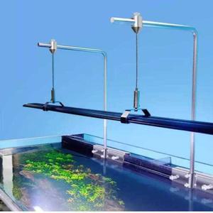 어항조명거치대 프레임 홀더 램프 조절 브래킷 투명 상세 수족관 DJ L L45 4cm