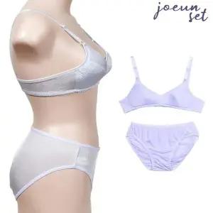 [하프클럽/]주니어 여성용 하트 팬티 브라 2단계 러블리 속옷