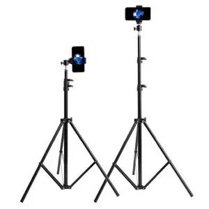 [하프클럽/]카메라  대형 삼각대 핸드폰 프로젝터 장신 방송 조명