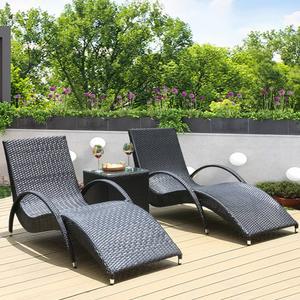 수영장체어 라탄 해변썬배드 접이식 수영장 해변의자 캠핑 야외용 풀빌라