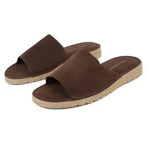 남자 발편한 슬리퍼 스웨이드 실내화 데일리 슈즈 조리 쪼리