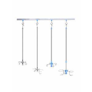 병동 레일 링겔대 거치대 요양원 스테인레스 링거걸이 천장 링거 병실 D형 수액걸이 수액