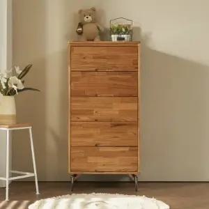 서랍수납장 5단서랍장 원목서랍장 G446 옷수납장 옷장서랍장 600