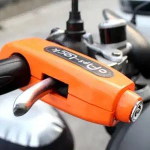 핸들락 손잡이 잠금장치 오토바이 열쇠 안전 (WFKBRYR)