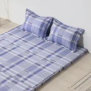 바른폼 접이식 3단 매트리스 바닥 침대 원룸 손님용 탄탄한 로이 S 5cm