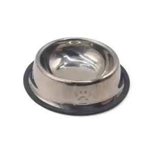 스테인리스 애완견 사료그릇 18cm 강아지 식기 디쉬 반려동물 식사용기 (WFKBDJ4)