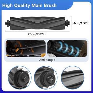 드리미 L10s 울트라 3세대 로봇 청소기 악세서리 고무 메인 사이드 브러시 헤파 필터 물 천 먼지 봉투