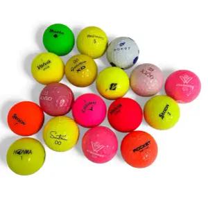 칼라 골프공 로스트볼 브랜드혼합 A급 10알 겨울 오프시즌 가격 운영중