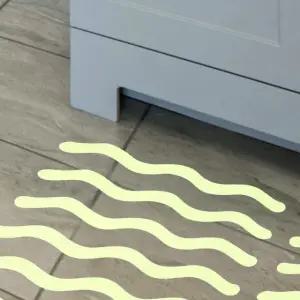 S자 스티커 12P 방지 미끄럼 (WFKBLEP)