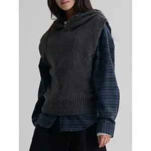 [에잇세컨즈] 후디드 베스트  애쉬 (356151SM84)