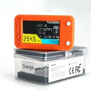 NerdMiner V2 Pro 250KH/s T-디스플레이 S3 비트코인 단독 복권 채굴기 - 저전력 소비 WiFi USB-C 3.125