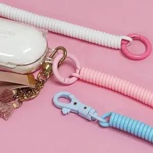 컬러 체인 플라스틱 키 스프링 (WFKBKSK)