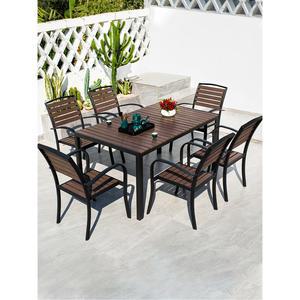 6인용 야외 테이블 리프트 다이닝 캠핑용 라운드테이블 옥상 작업대 철제 정원 사각